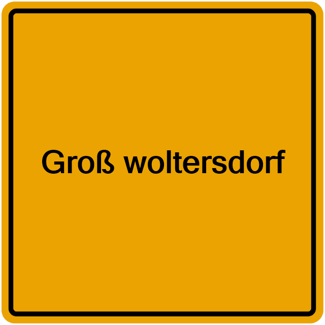 Einwohnermeldeamt24 Groß woltersdorf